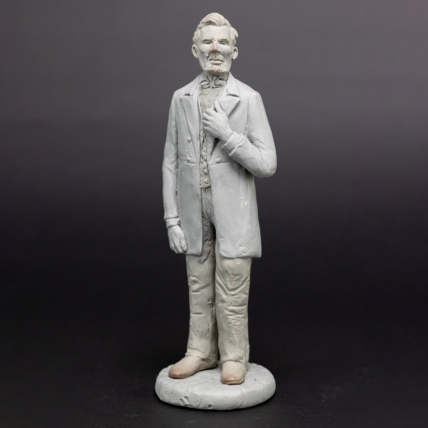 Abraham Lincoln, sculpture by Charlie McGrady