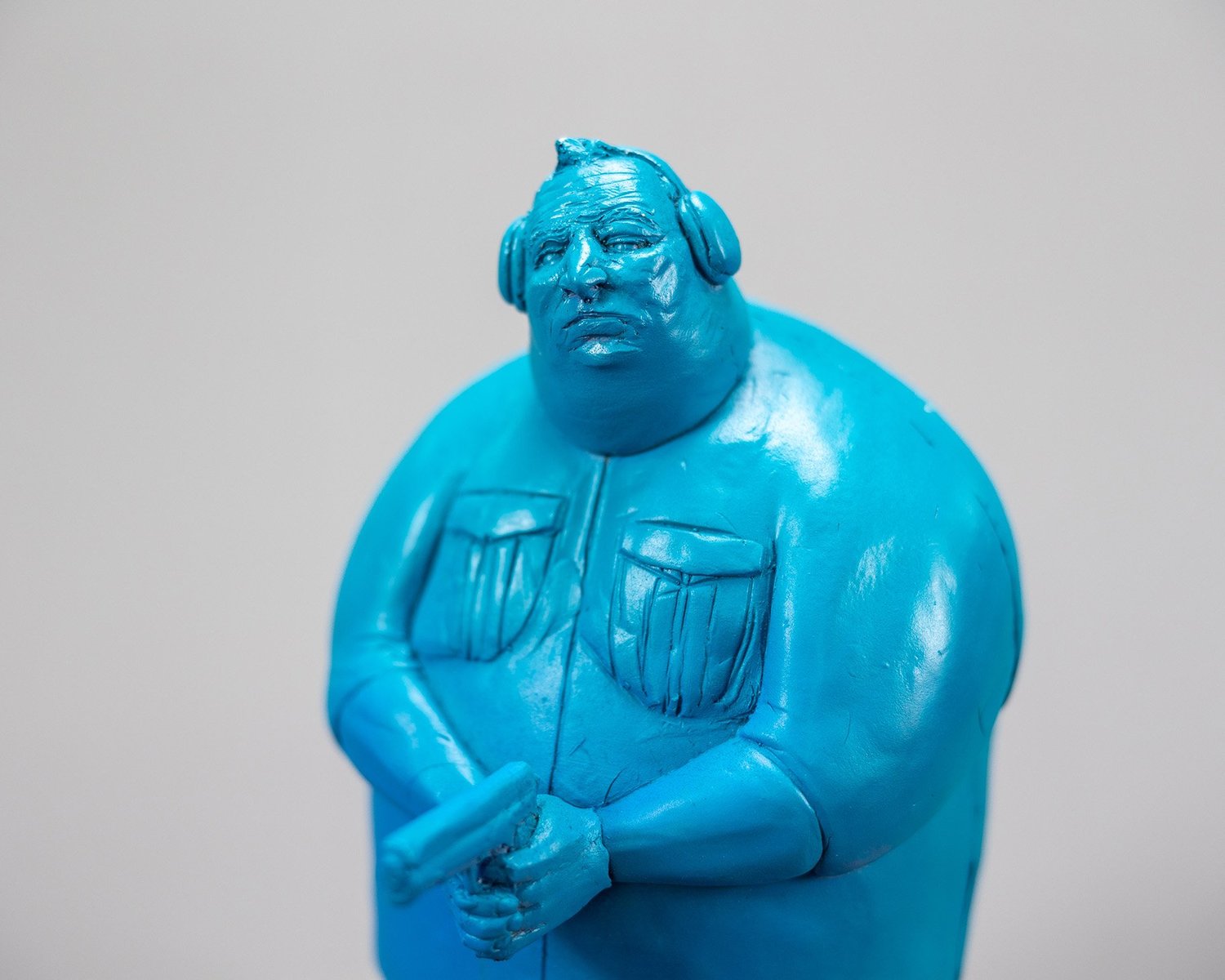 Mr. America, sculpture by Charlie McGrady, view 2