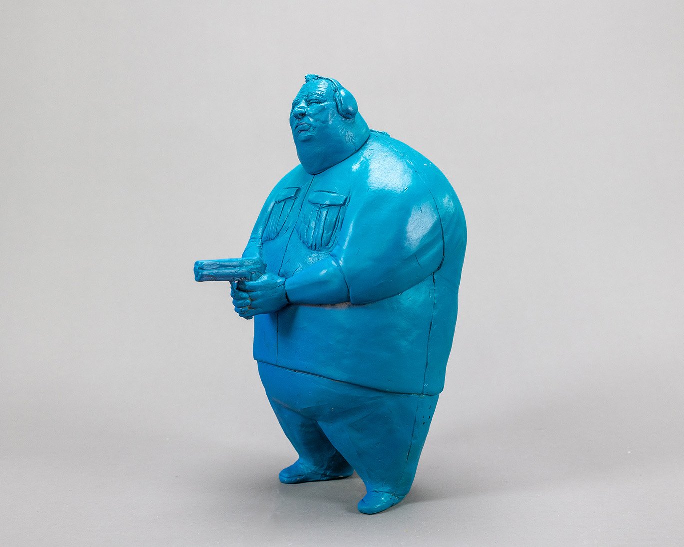 Mr. America, sculpture by Charlie McGrady, view 4