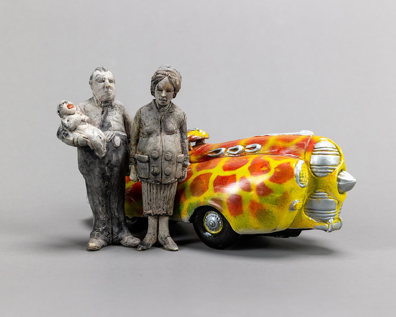 Leave it to Dreamer, sculpture by Charlie McGrady, view 3