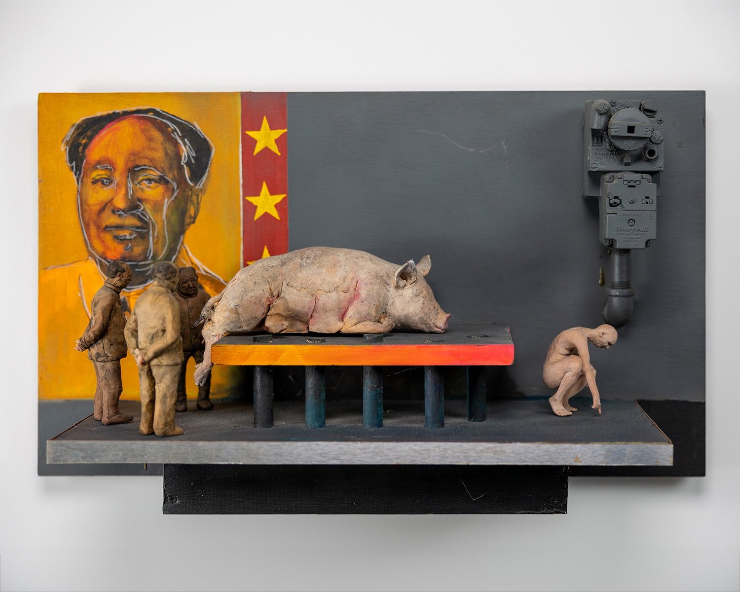 China, sculpture by Charlie McGrady, view 4