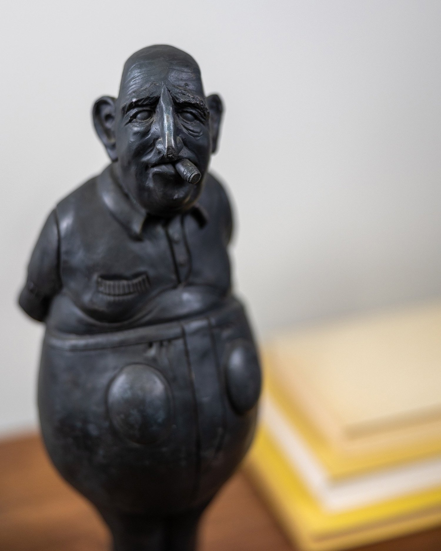 Country Club Guy, sculpture by Charlie McGrady, view 2