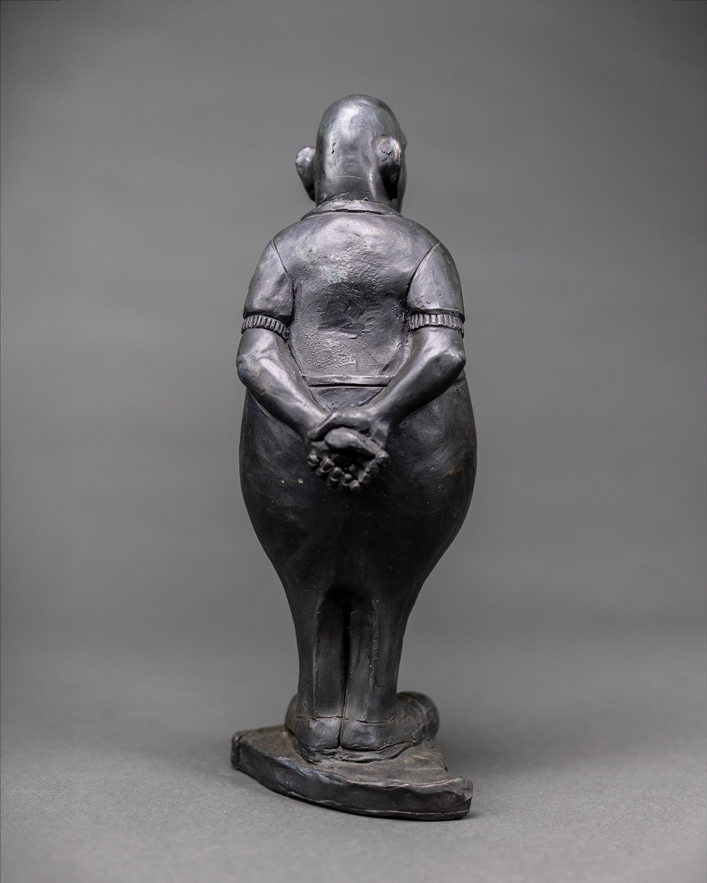 Country Club Guy, sculpture by Charlie McGrady, view 4