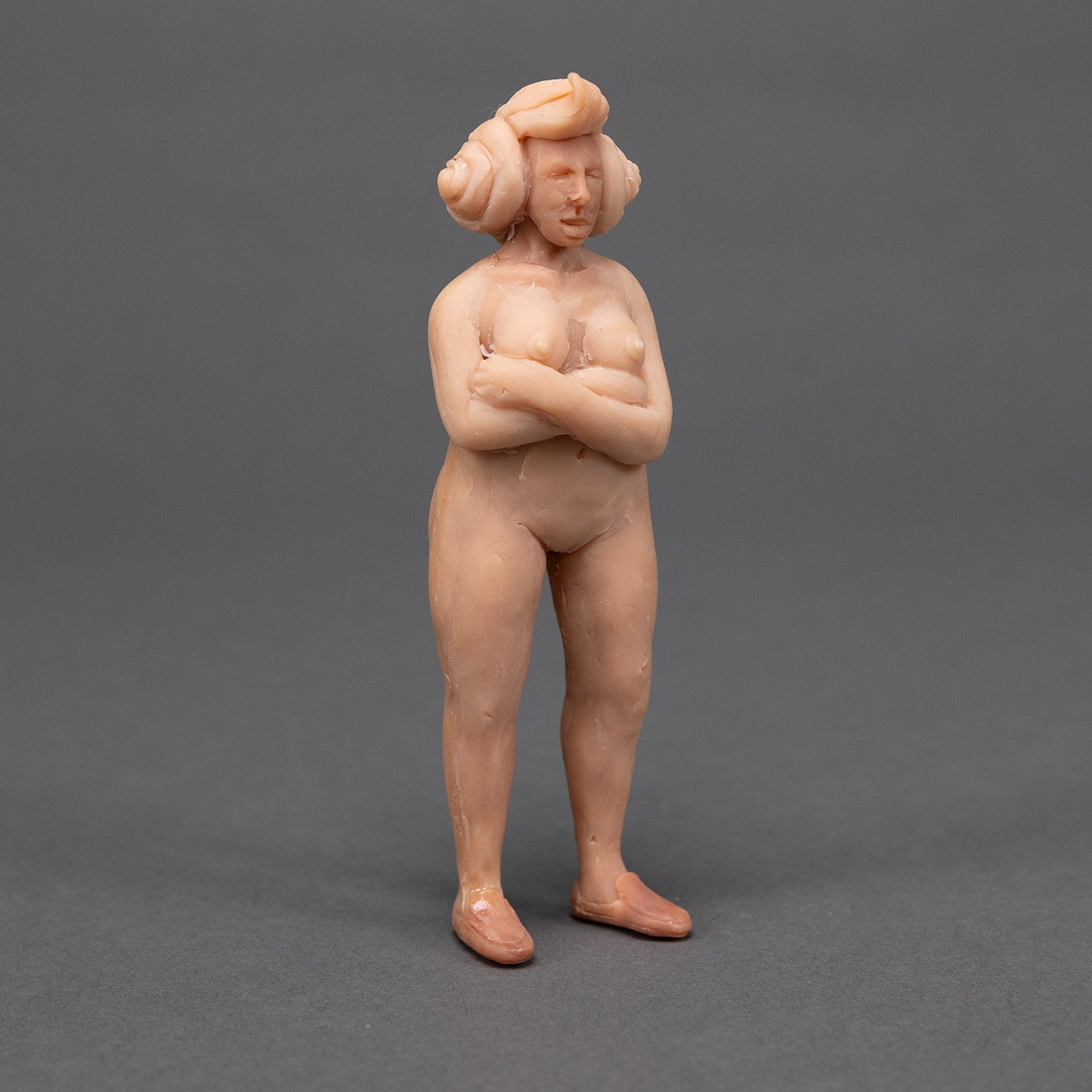 Crossed Arms, sculpture by Charlie McGrady
