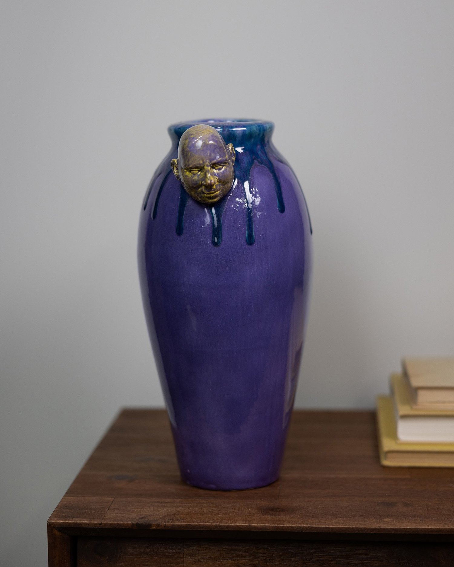 Egghead, sculpture by Charlie McGrady, view 3