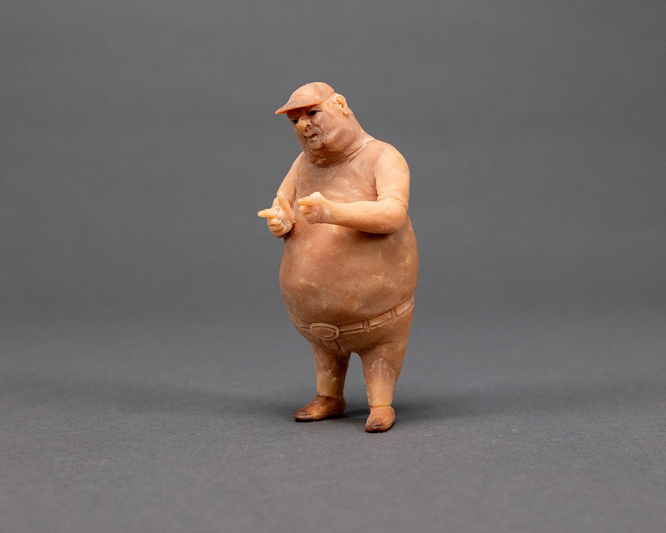 Finger Guns, sculpture by Charlie McGrady, view 3