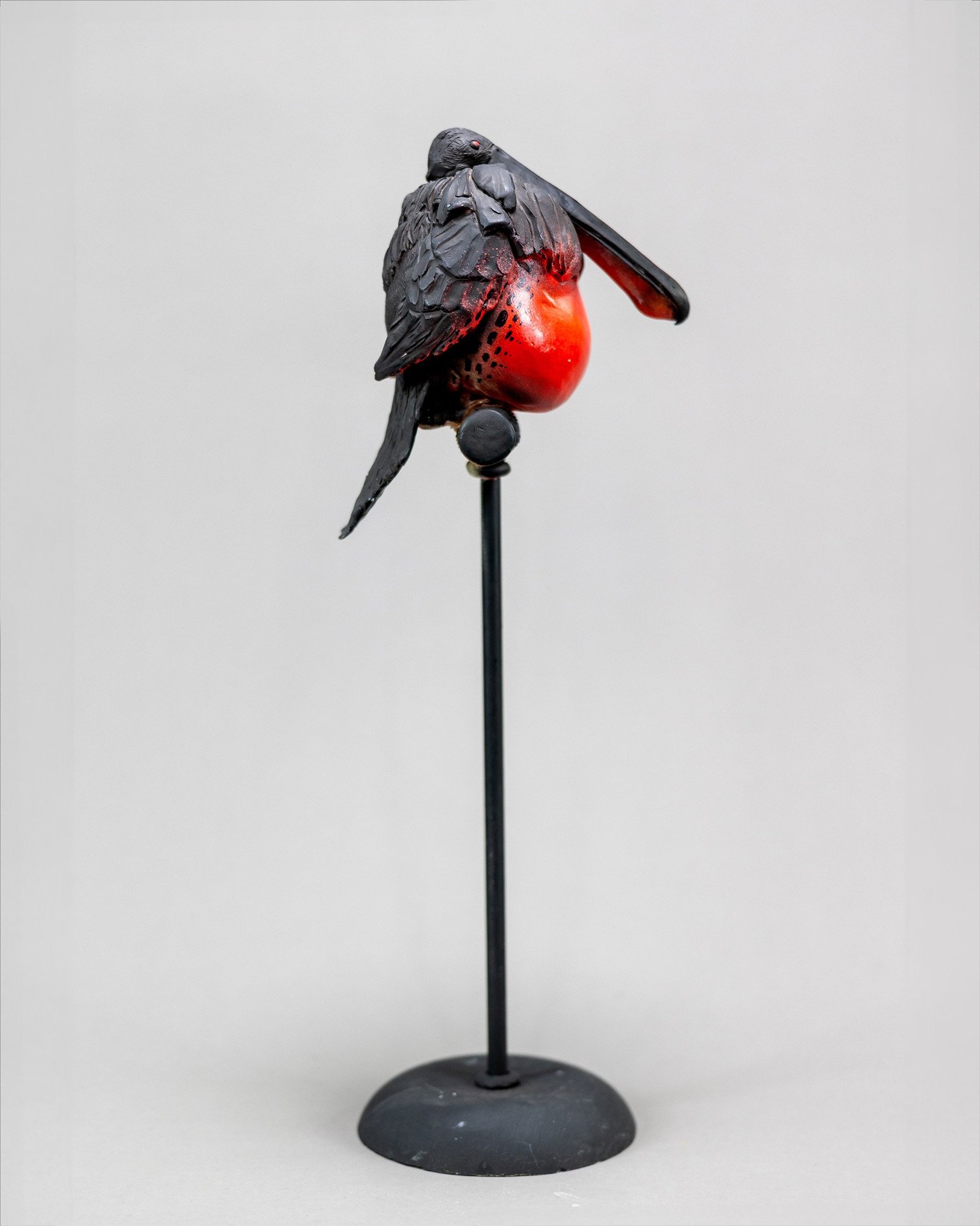 Frigate Bird, sculpture by Charlie McGrady, view 4