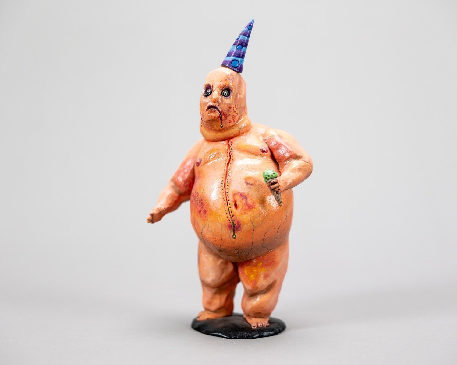 Mutant Hillbilly, sculpture by Charlie McGrady, view 4