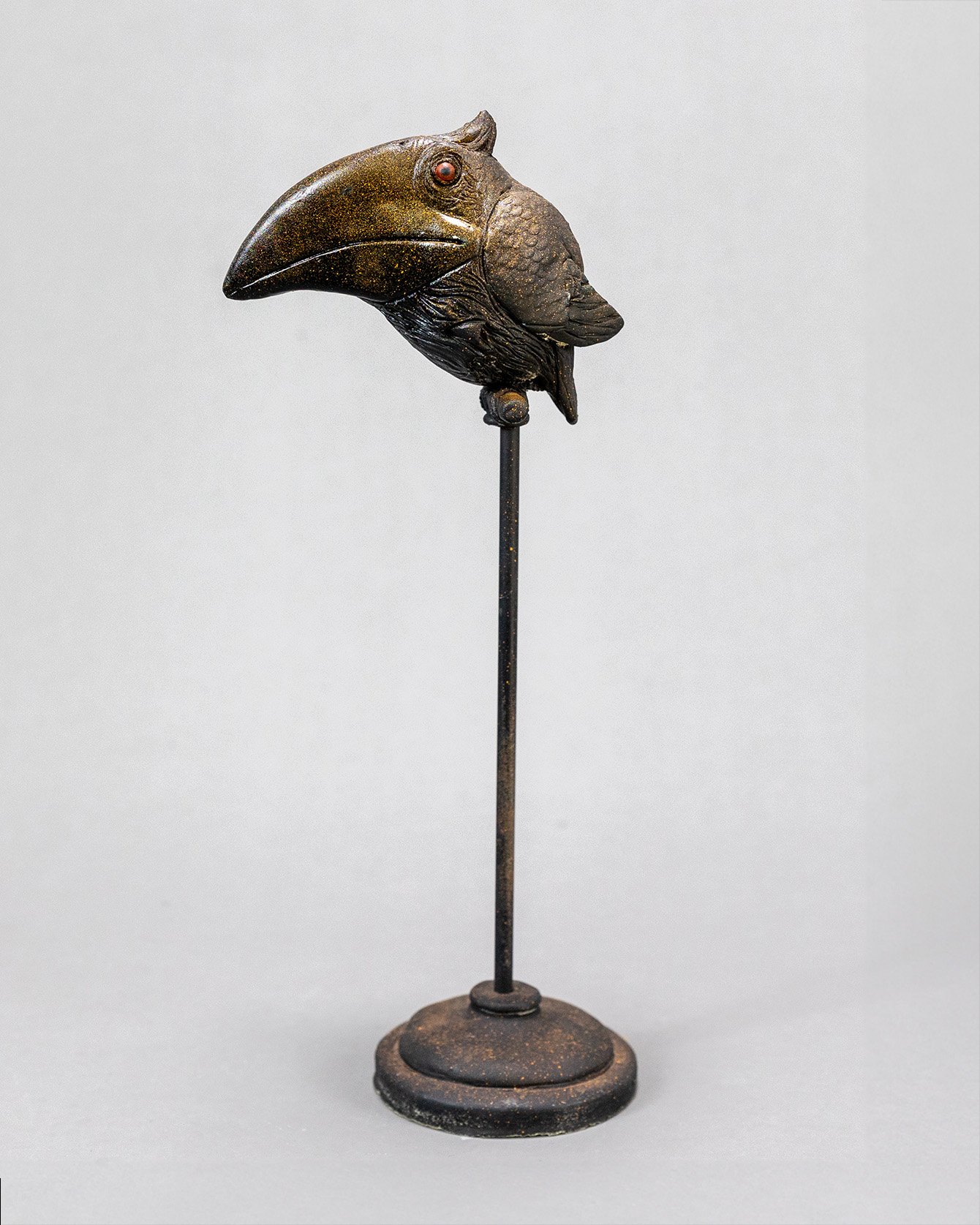 Petrificus, sculpture by Charlie McGrady, view 2