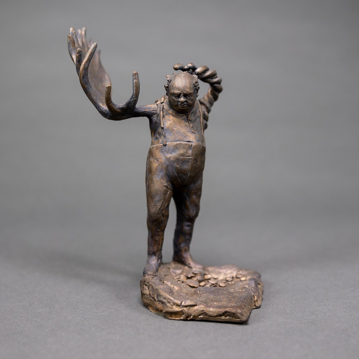 Reaching Man, sculpture by Charlie McGrady