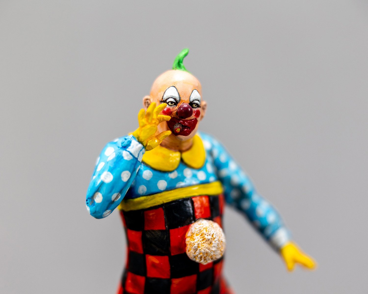 Smoke 'Em If You Got 'Em, sculpture by Charlie McGrady, view 2