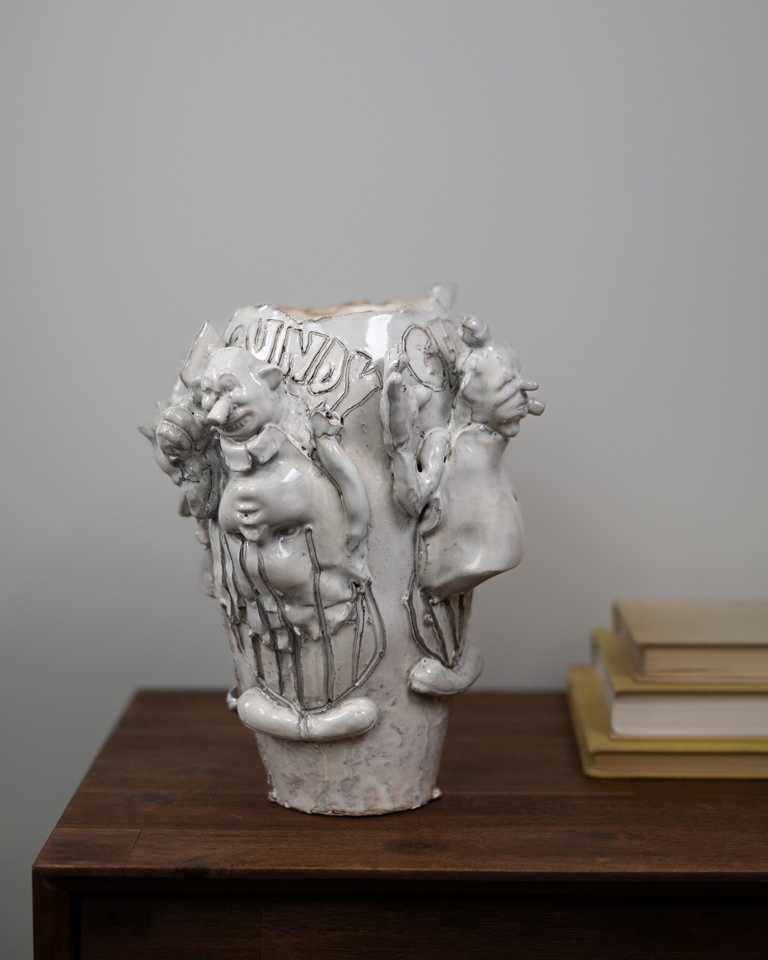 Society Men, sculpture by Charlie McGrady, view 3