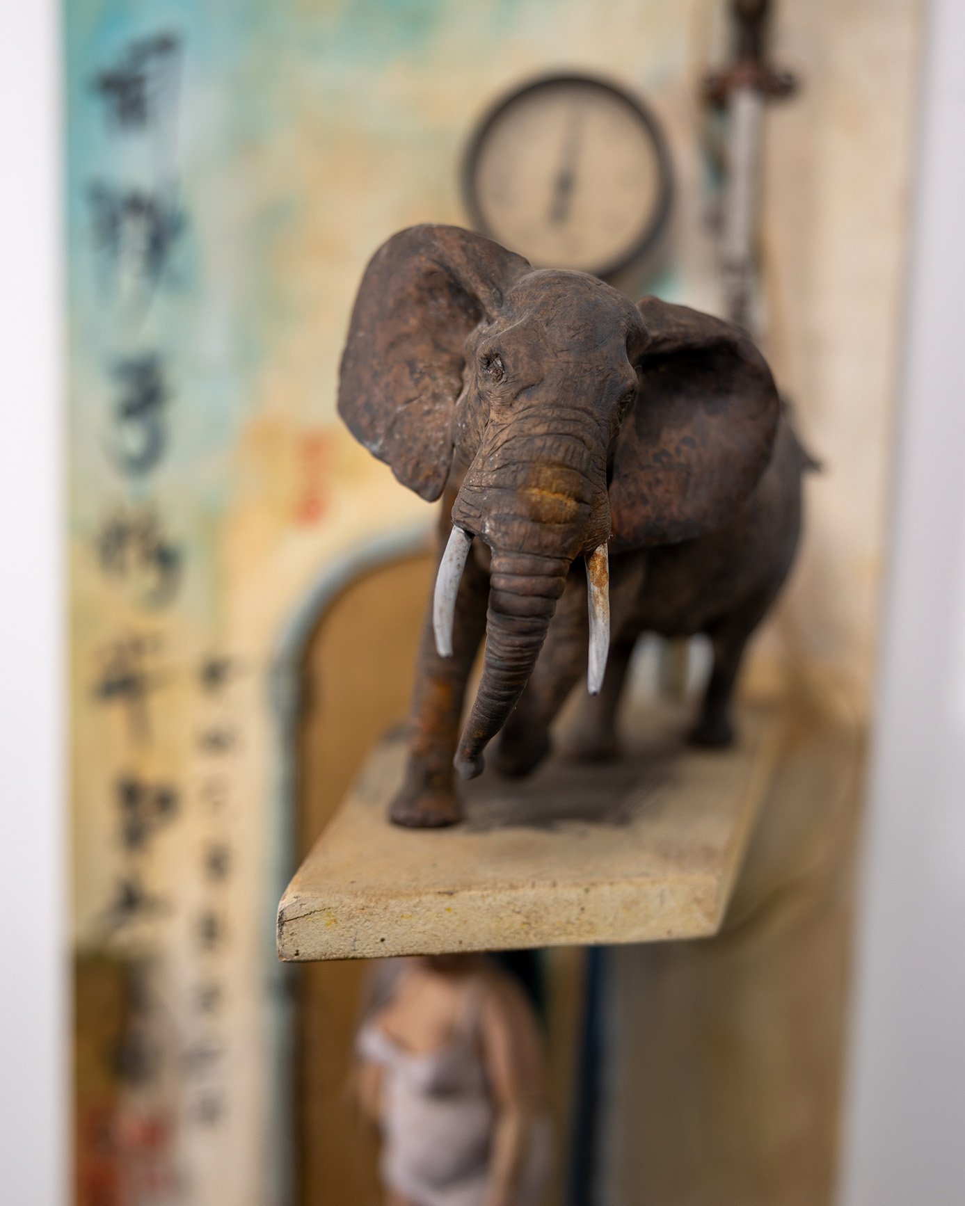 Street Corner, sculpture by Charlie McGrady, view 2