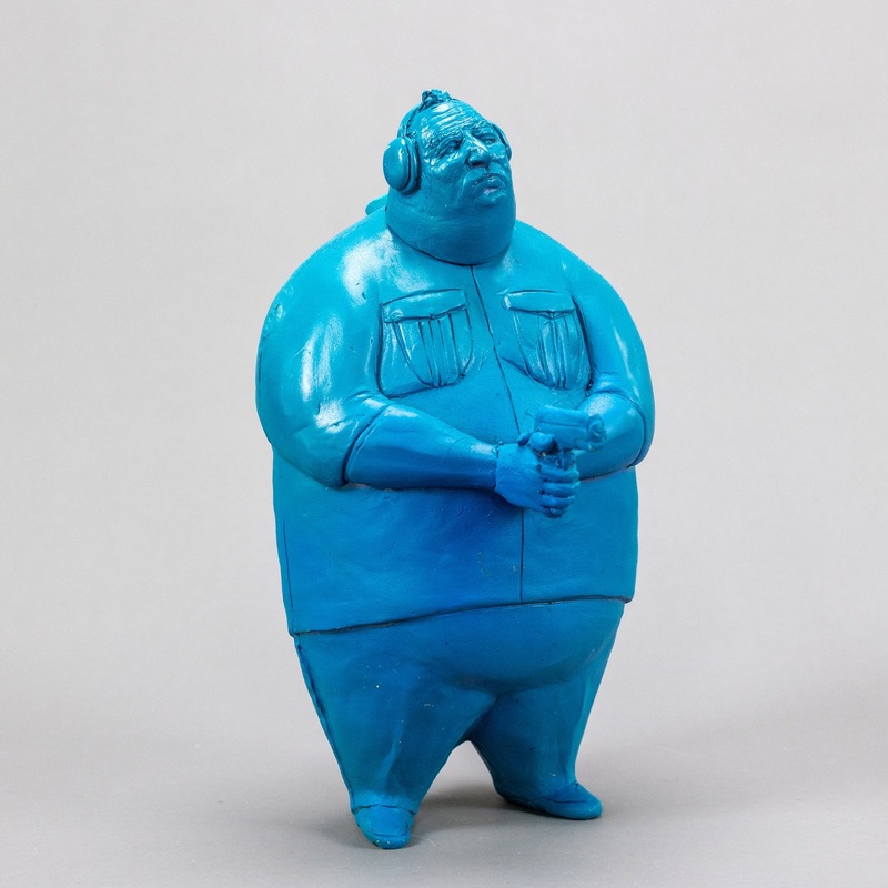 Mr. America, sculpture by Charlie McGrady