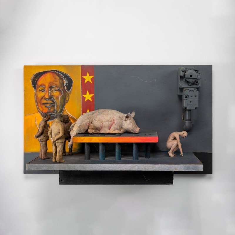 China, sculpture by Charlie McGrady