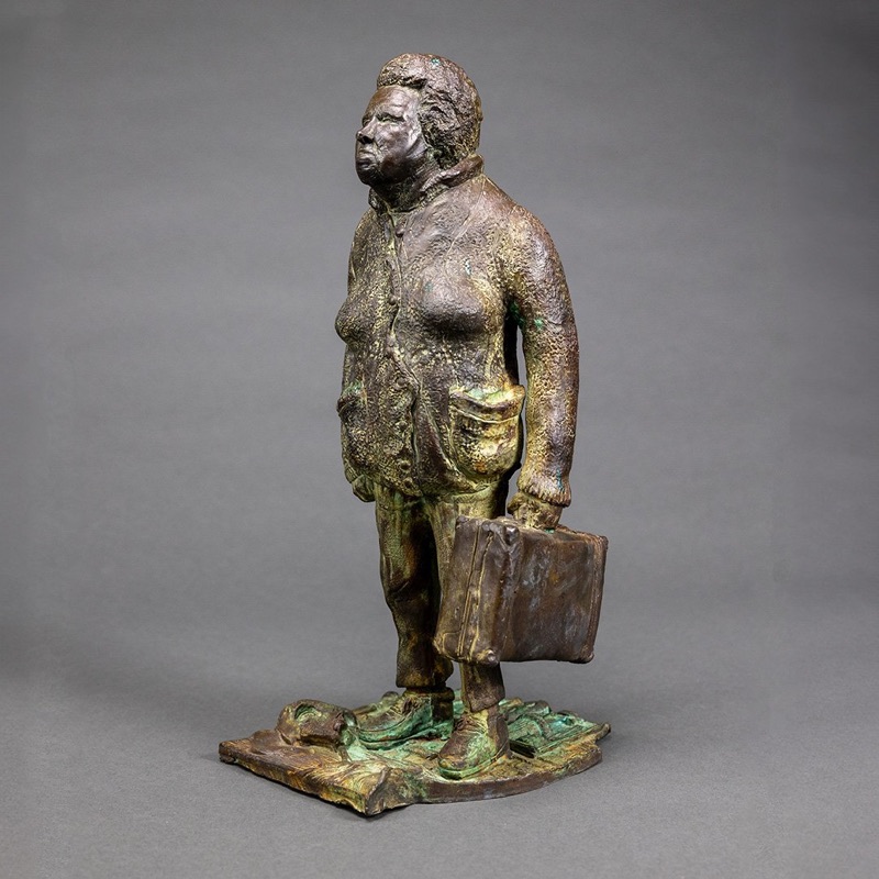Going Somewhere, sculpture by Charlie McGrady