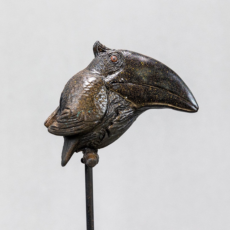 Petrificus, sculpture by Charlie McGrady