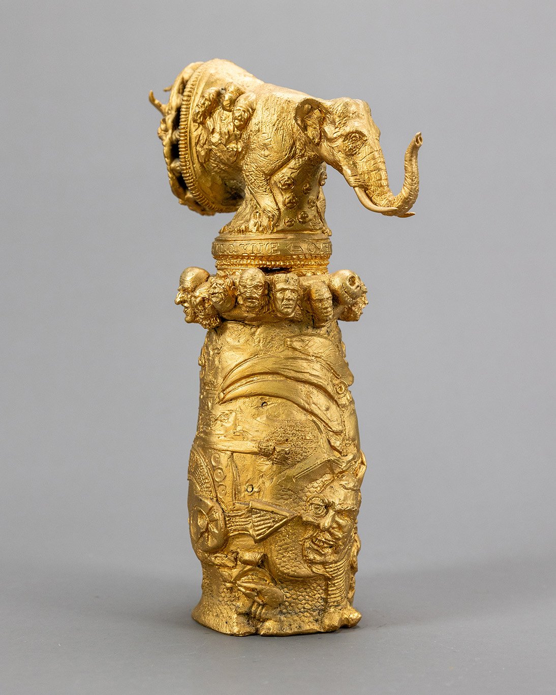 Treasures of America I, sculpture by Charlie McGrady, view 2