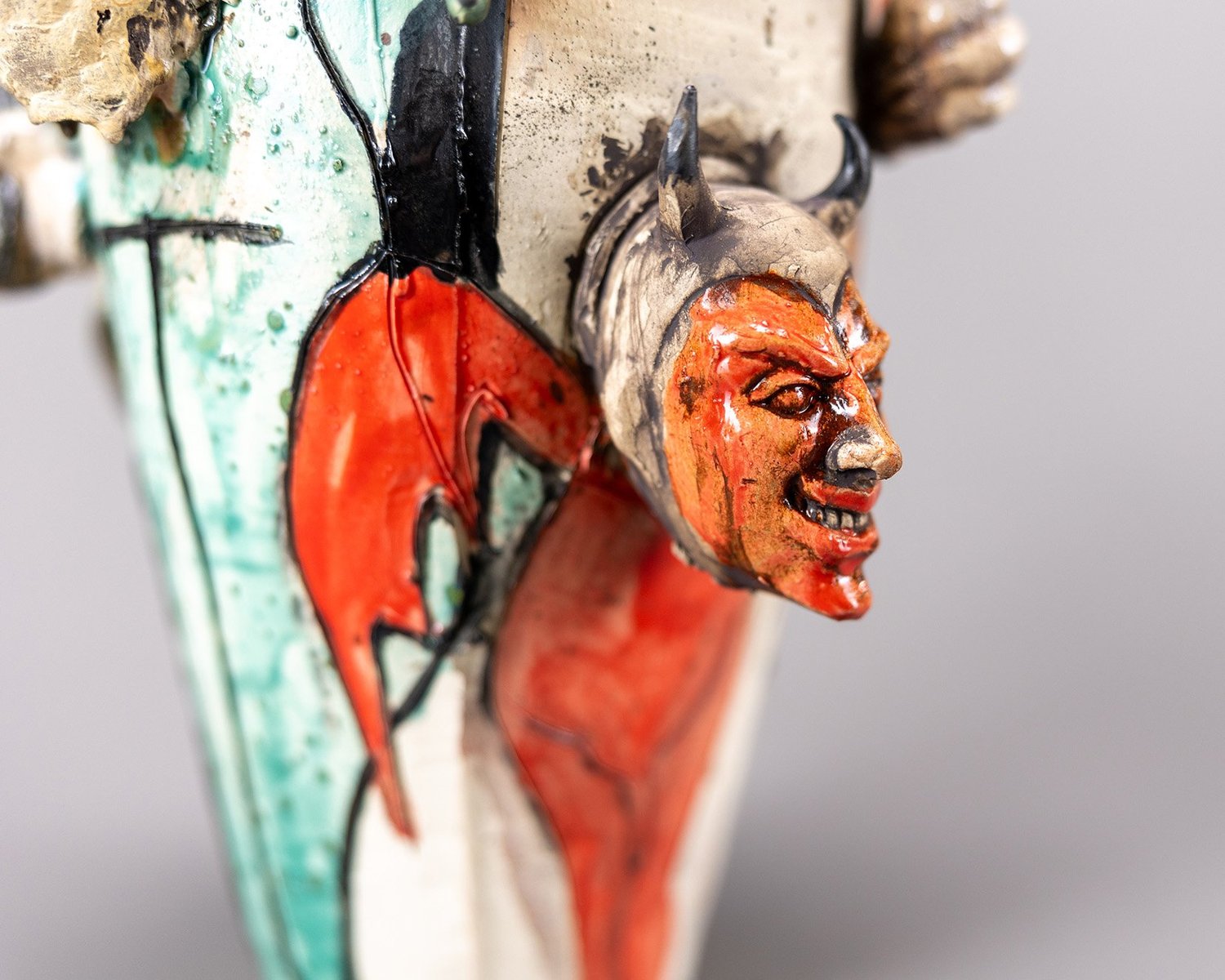 Unsurprising, sculpture by Charlie McGrady, view 6