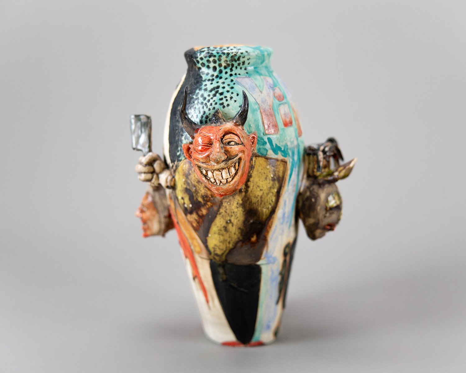 Unsurprising, sculpture by Charlie McGrady, view 7