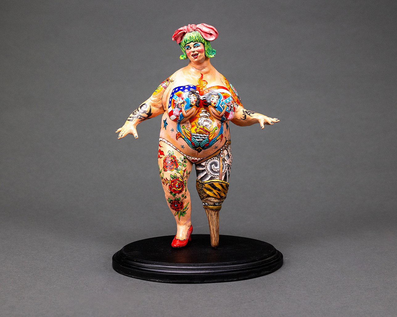 Venus, sculpture by Charlie McGrady, view 6